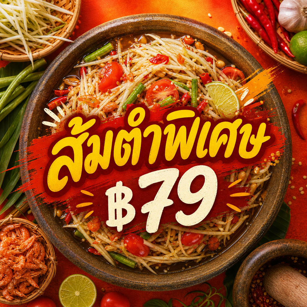 Signature somtam · ฿79